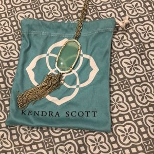 Rayne Gold Long Pendant Necklace